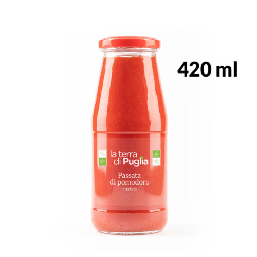 Passata rustica di pomodoro artigianale